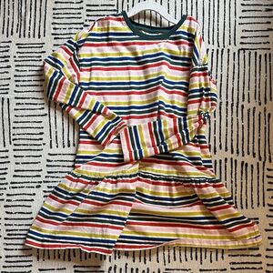 Hanna Andersson Multicolor Striped tunic Dress